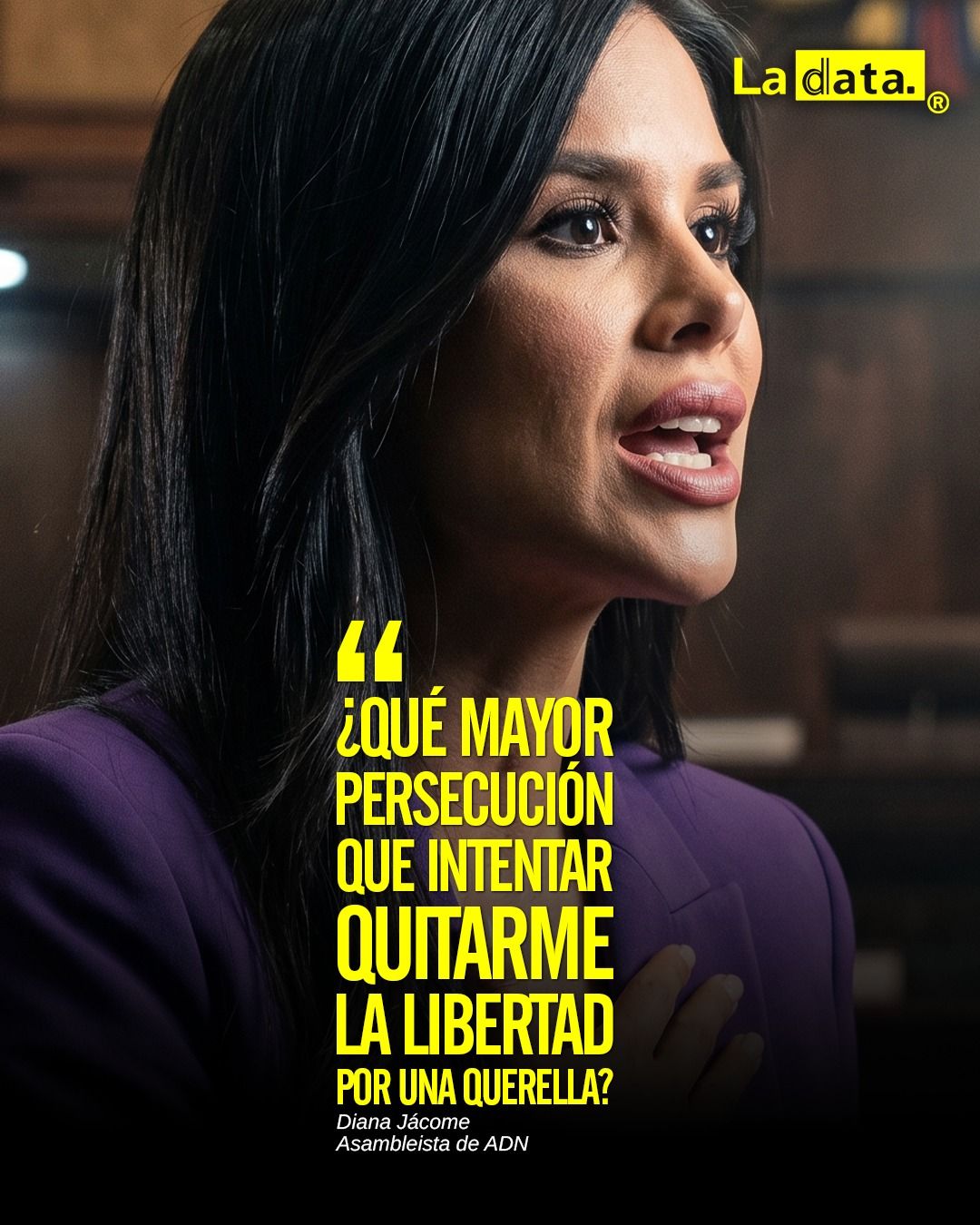 #ladata #TendenciaPolítica #DianaJácome #AsambleaNacional