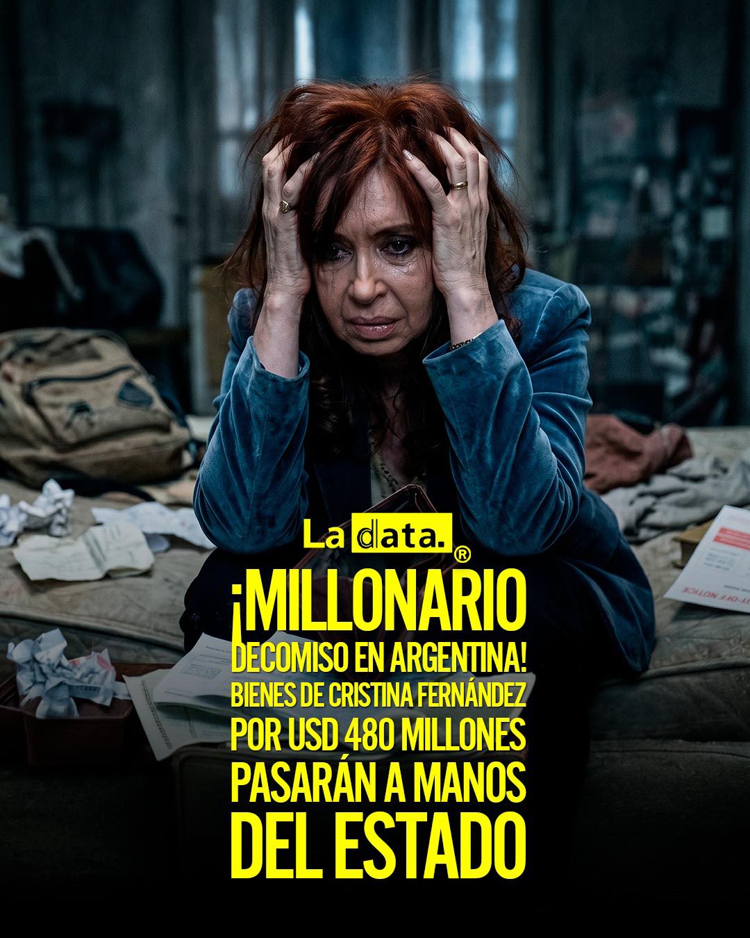 #ladata #TendenciaPolítica #CristinaKirchner #Corrupción