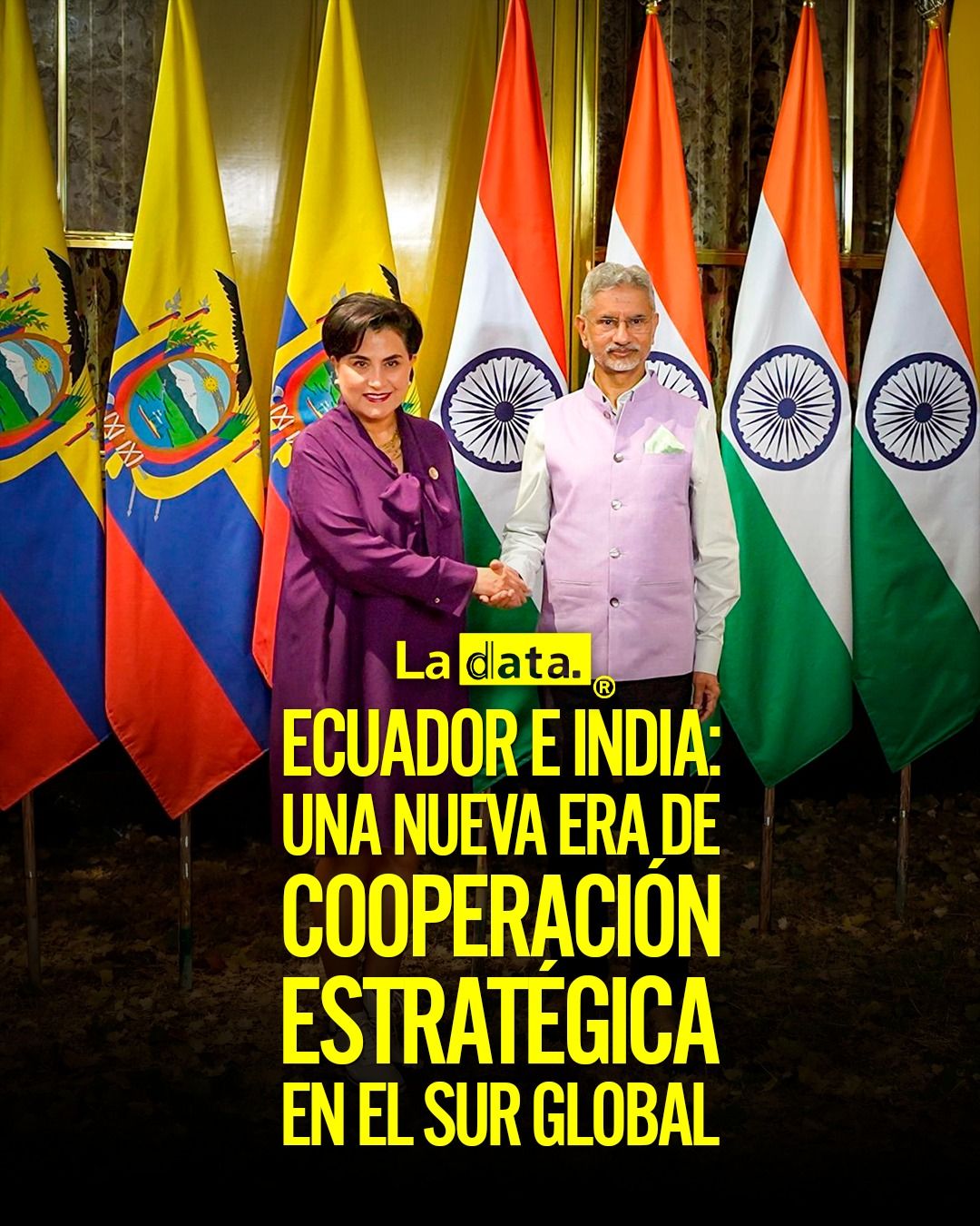 #ladataec #tendenciapolitica #Ecuador #India