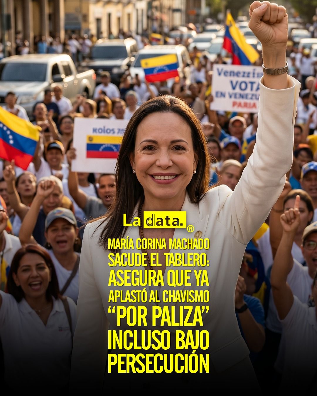 #ladata #TendenciaPolítica #MaríaCorinaMachado #Venezuela
