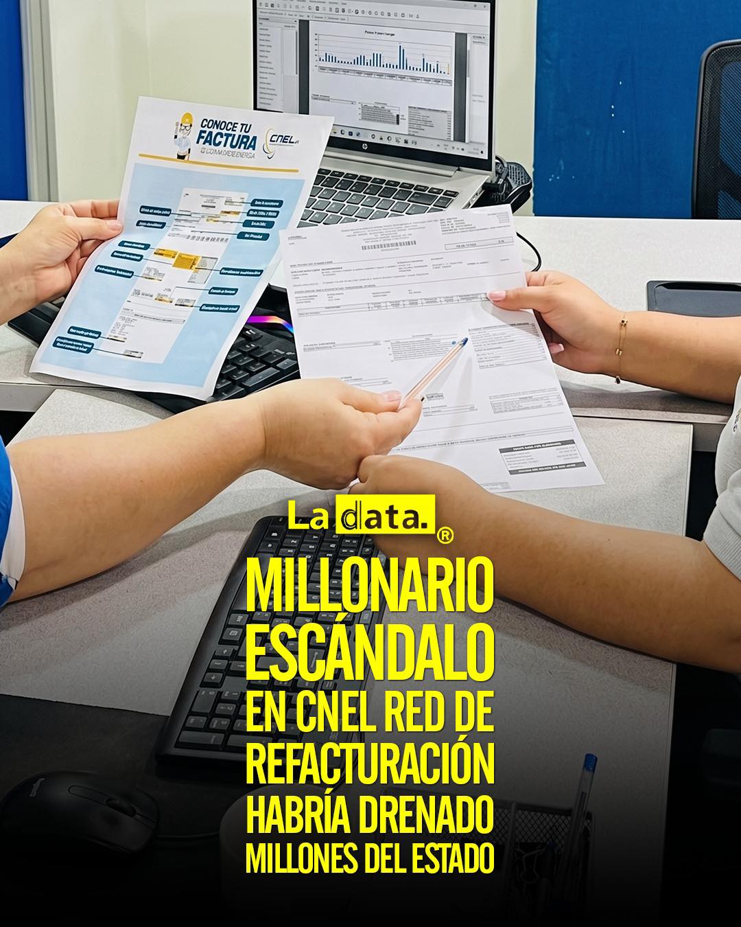 #ladata #TendenciaPolítica #Ecuador #CNEL