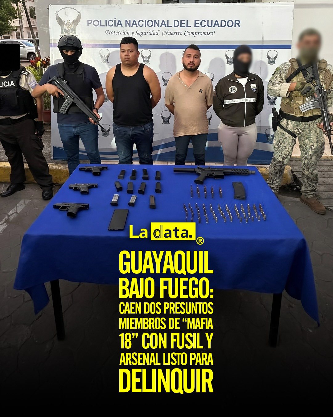 #ladata #TendenciaPolítica #Guayaquil #OperativoAtlas339 #PolicíaEcuador