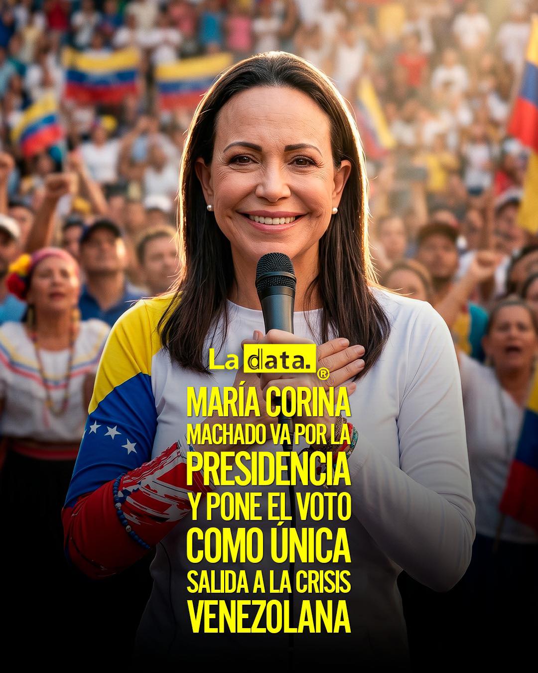 #ladata #TendenciaPolítica #Venezuela #MaríaCorinaMachado