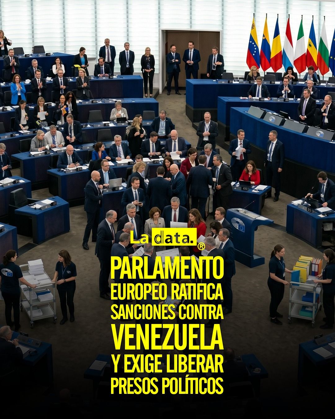 #ladata #TendenciaPolítica #Venezuela #ParlamentoEuropeo