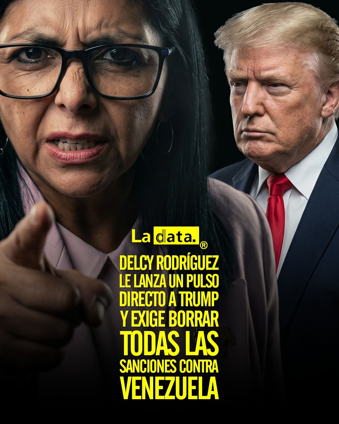 @ladataec #ladata #TendenciaPolítica #DelcyRodríguez #Trump