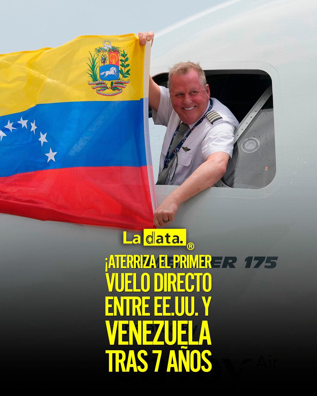 @ladataec #ladata #TendenciaPolítica #Venezuela #AmericanAirlines