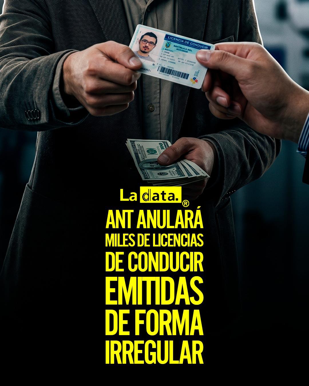 @ladataec 👈 #ladata #TendenciaPolítica #ANT #Licencias