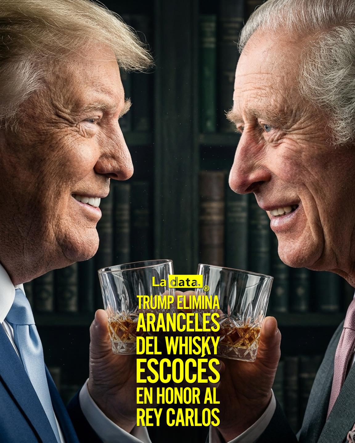 La Data 👈 #LaData #TendenciaPolitica #charlesiii #Trump
