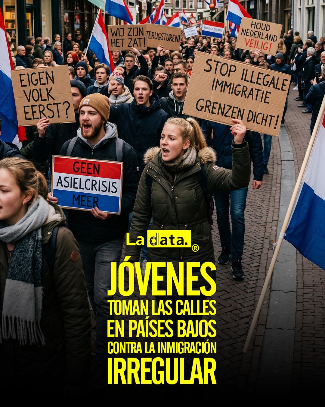 @ladataec #ladata #TendenciaPolítica #PaisesBajos #MigraciónIlegal