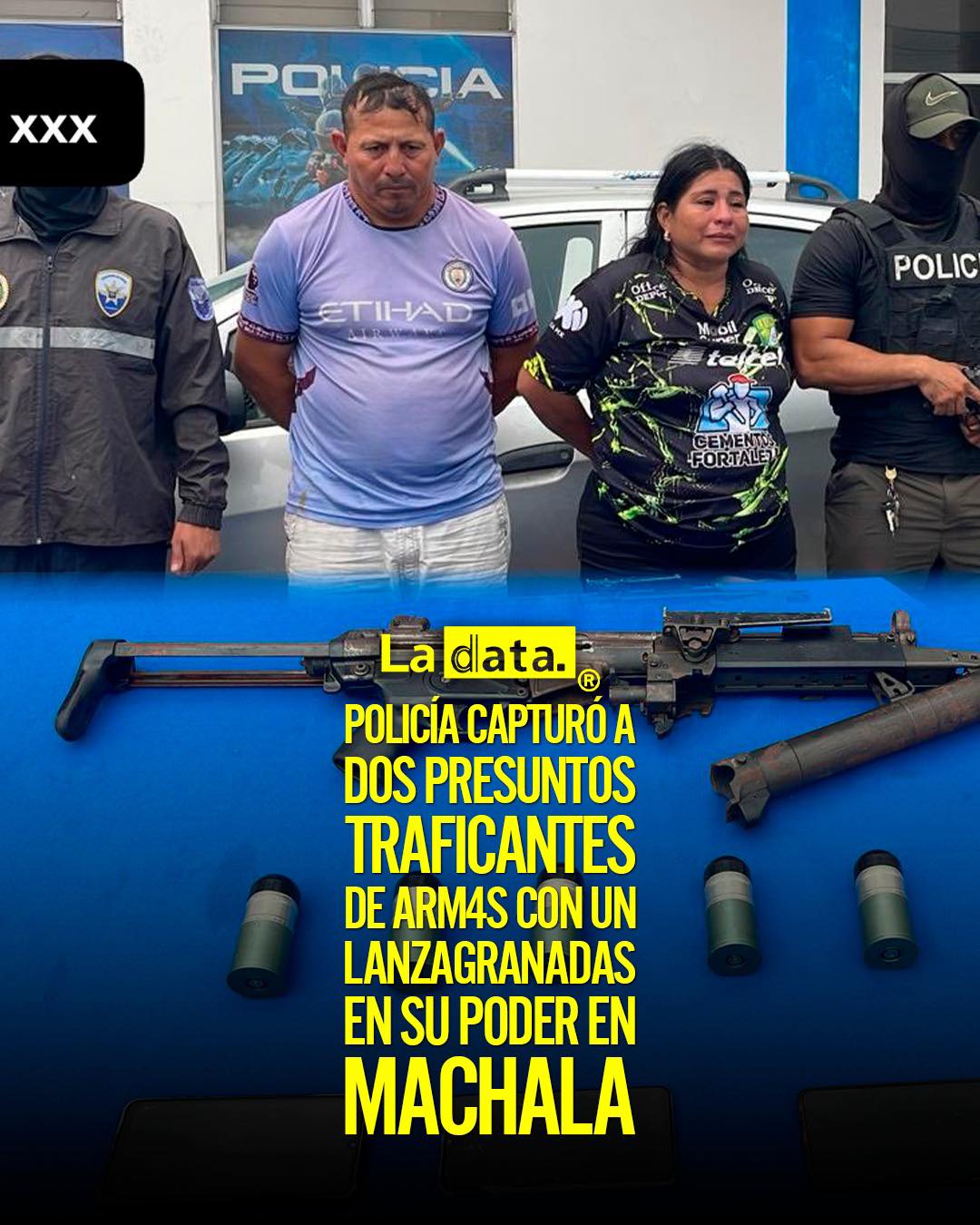 @ladataec   #ladata #TendenciaPolítica #Machala #PolicíaNacional