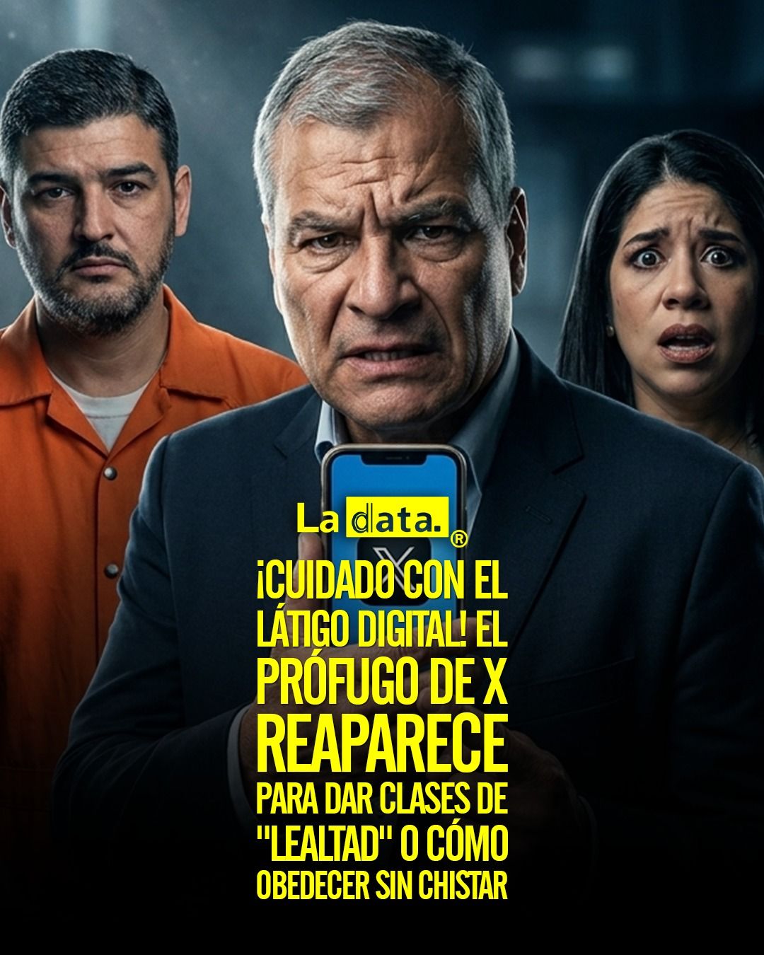 @ladataec  #ladata #TendenciaPolítica #RafaelCorrea #Guayaquil