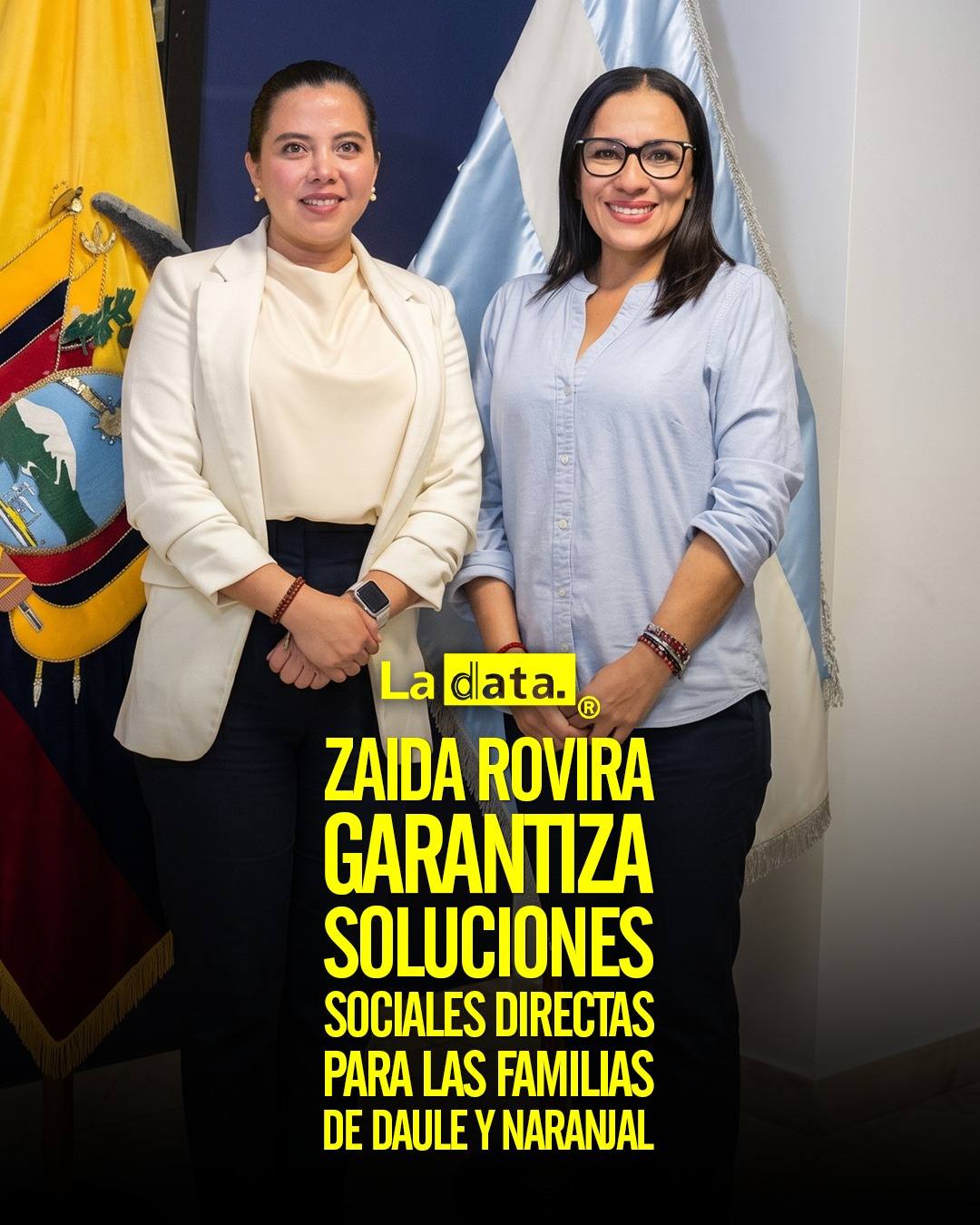 @ladataec 👈 #ladata #TendenciaPolítica #ZaidaRovira #Daule