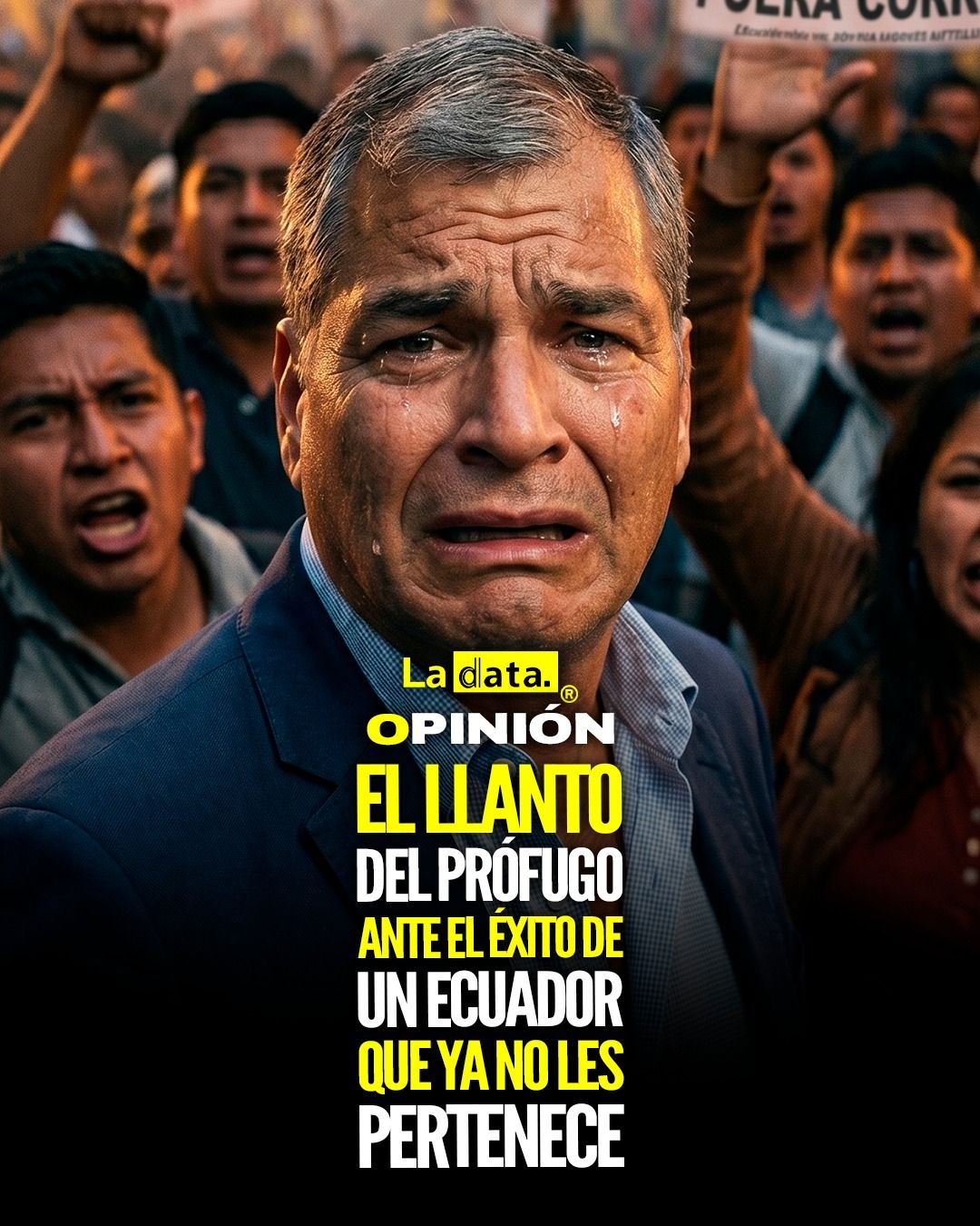 @ladataec 👈 #ladata #TendenciaPolítica #Correísmo #EnvidiaDeLaSecta