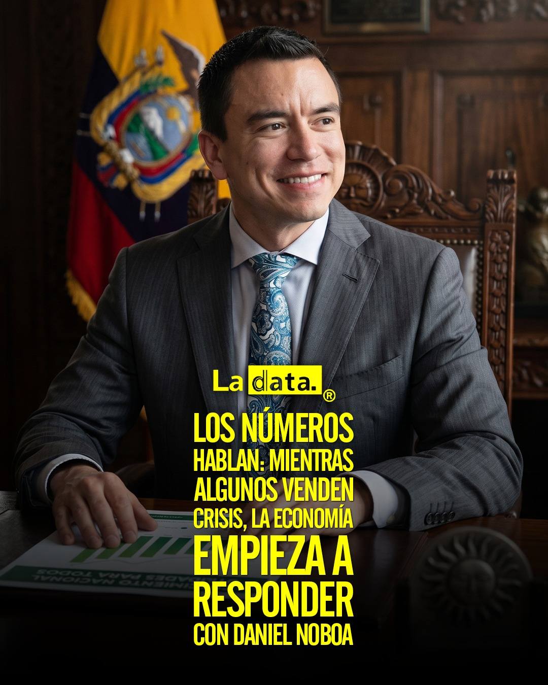 #ladata #TendenciaPolítica #DanielNoboa #Ecuador