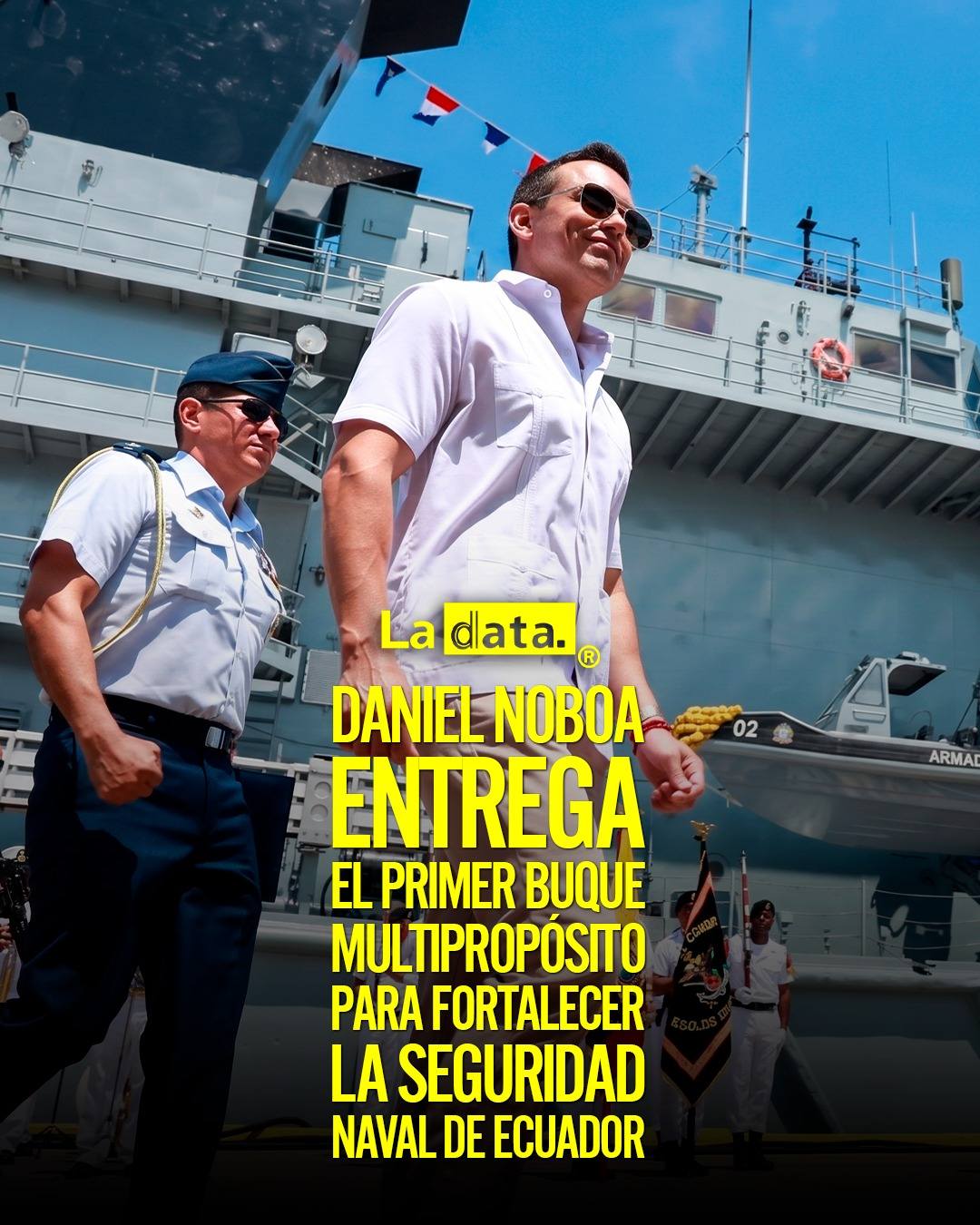 @ladataec👈 #LaData #TendenciaPolítica #DanielNoboa #Armada