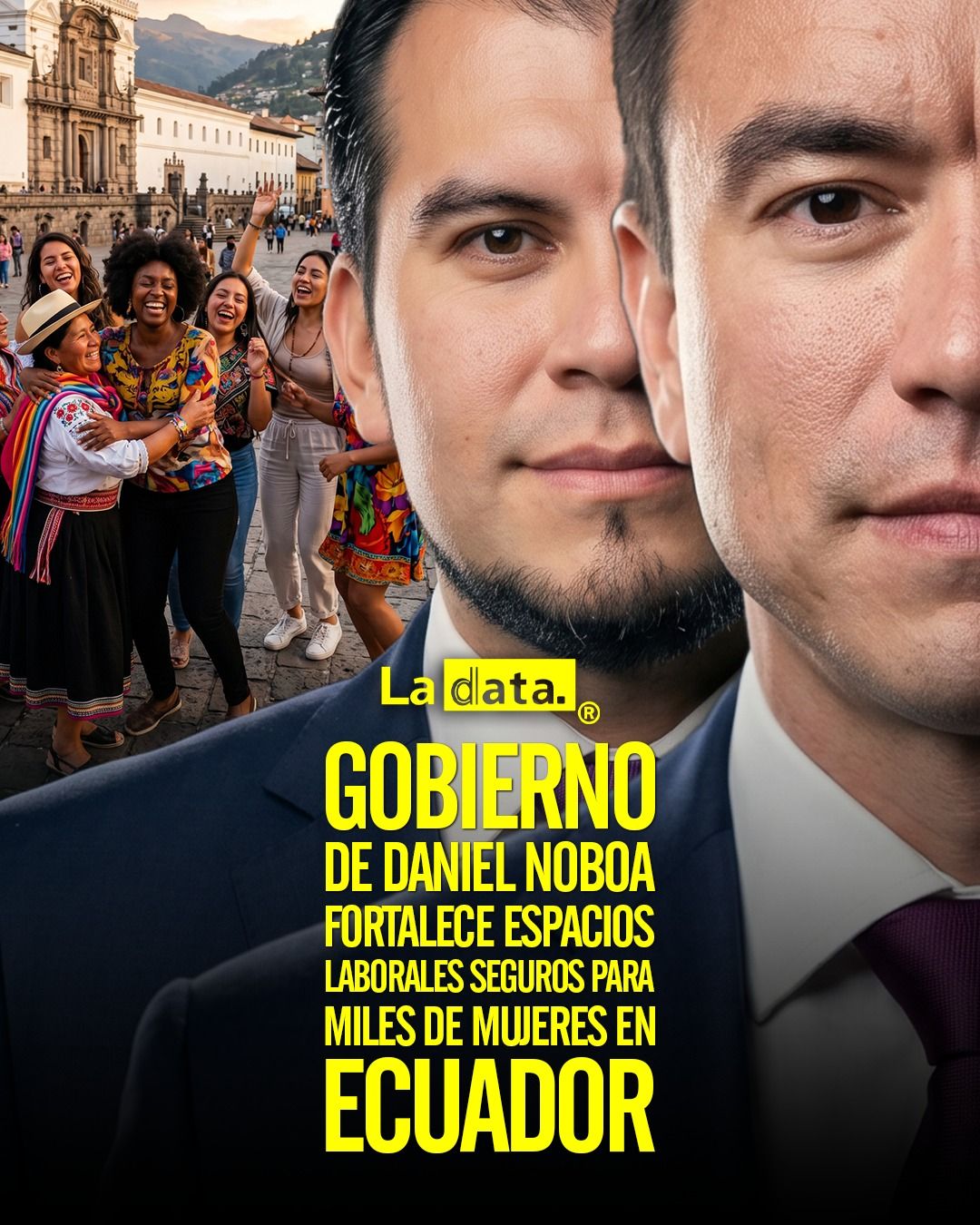 #ladata #TendenciaPolítica #DanielNoboa #HaroldBurbano