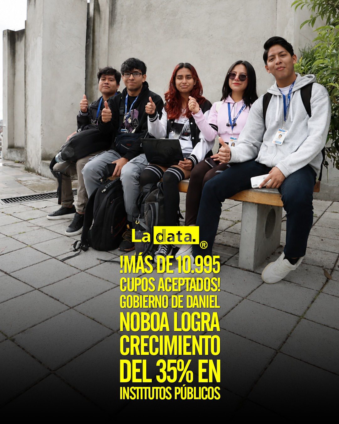 @ladataec👈   #ladata #TendenciaPolítica #DanielNoboa #Educación