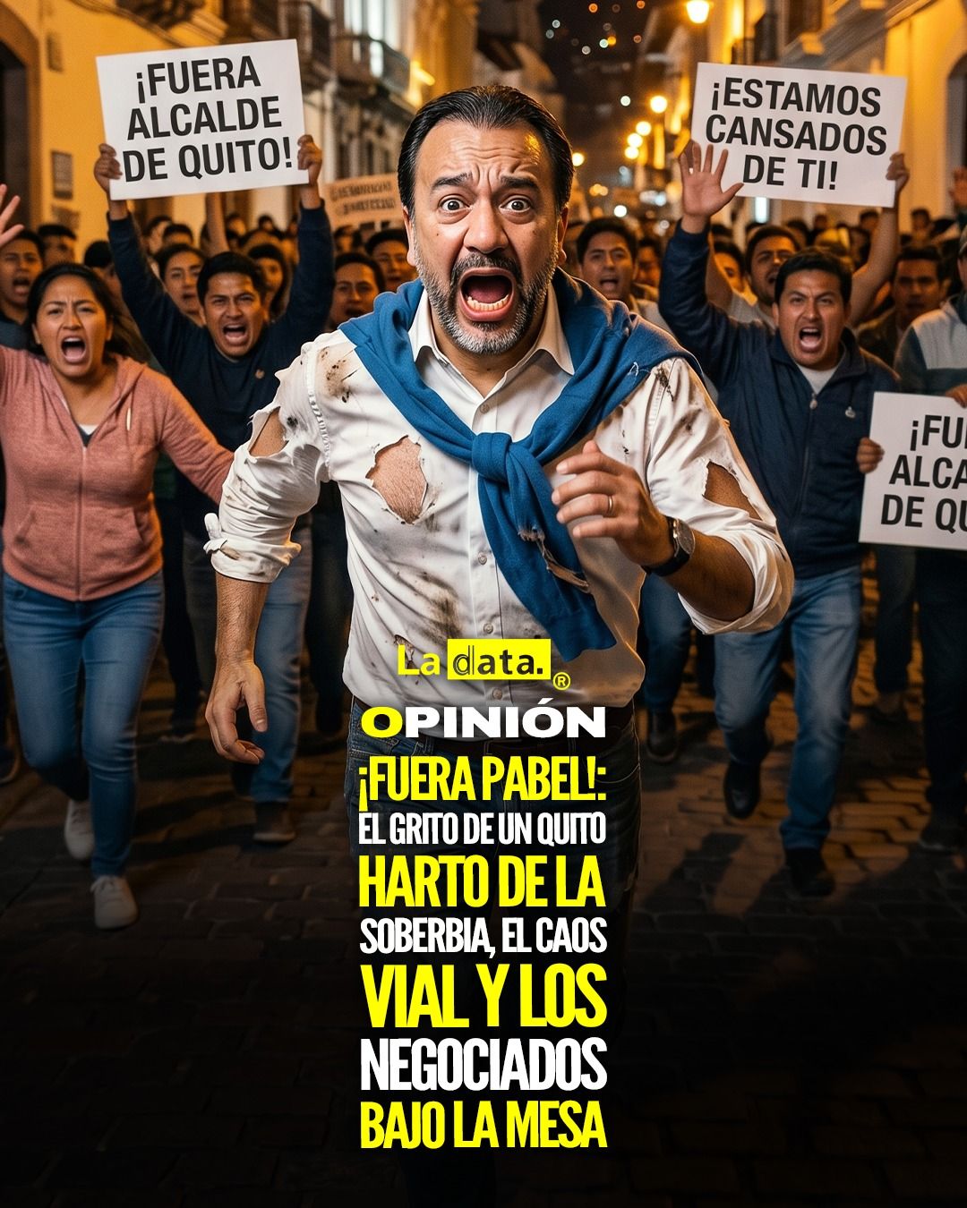 @ladataec 👈 #ladata #TendenciaPolítica #PabelMuñoz #Quito