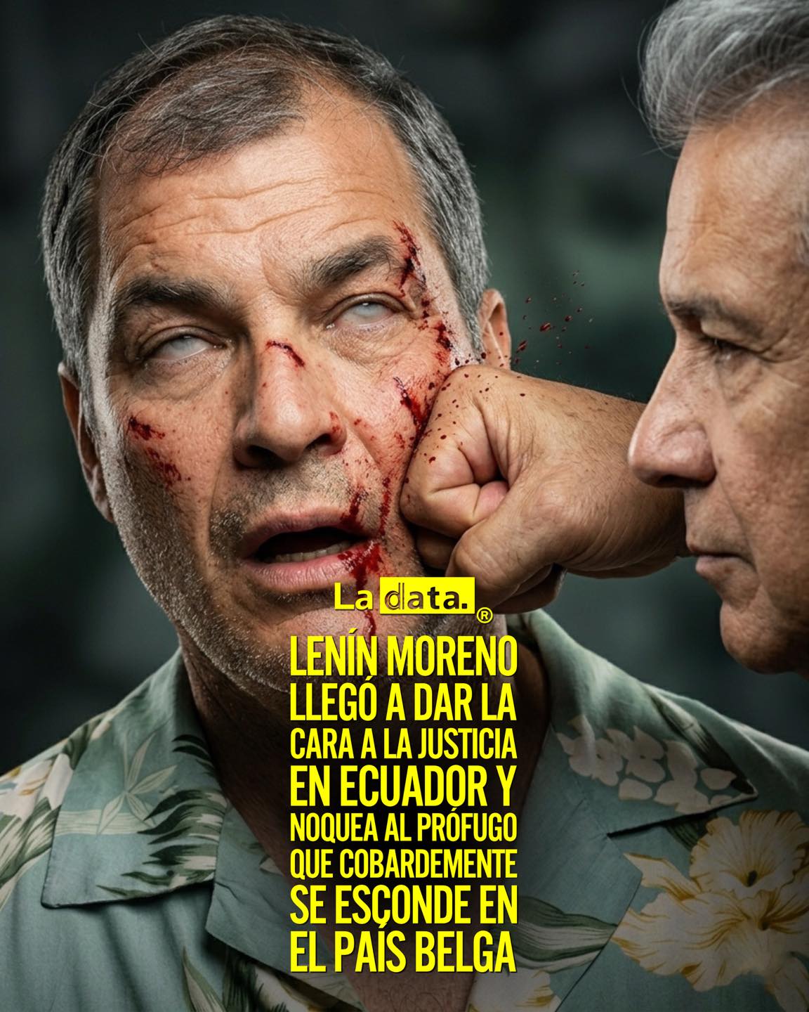 La Dataa 👈 #ladata #tendenciapolítica #LeninMoreno #RafaelCorrea