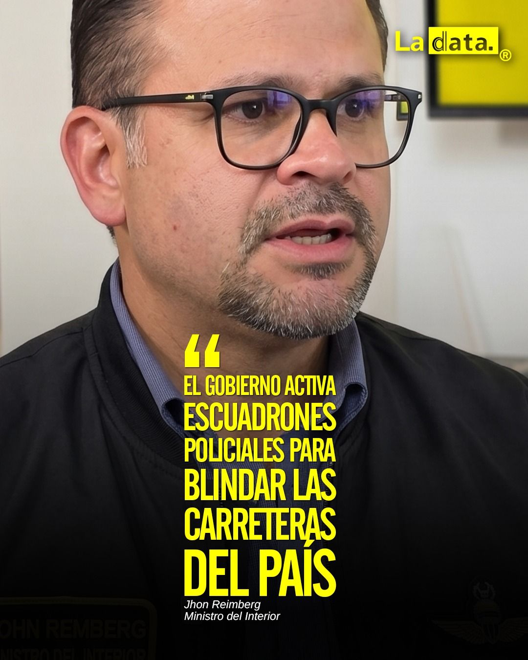 @ladataec  #ladata #TendenciaPolítica #JhonReimberg #Seguridad
