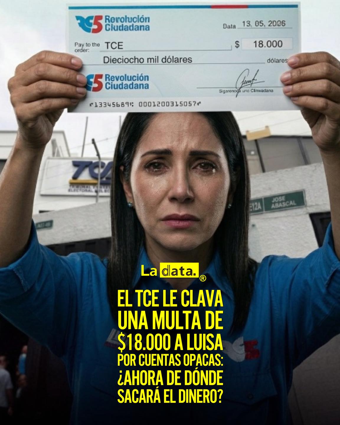 La Data 👈 #ladata #TendenciaPolítica #LuisaGonzález #TCE