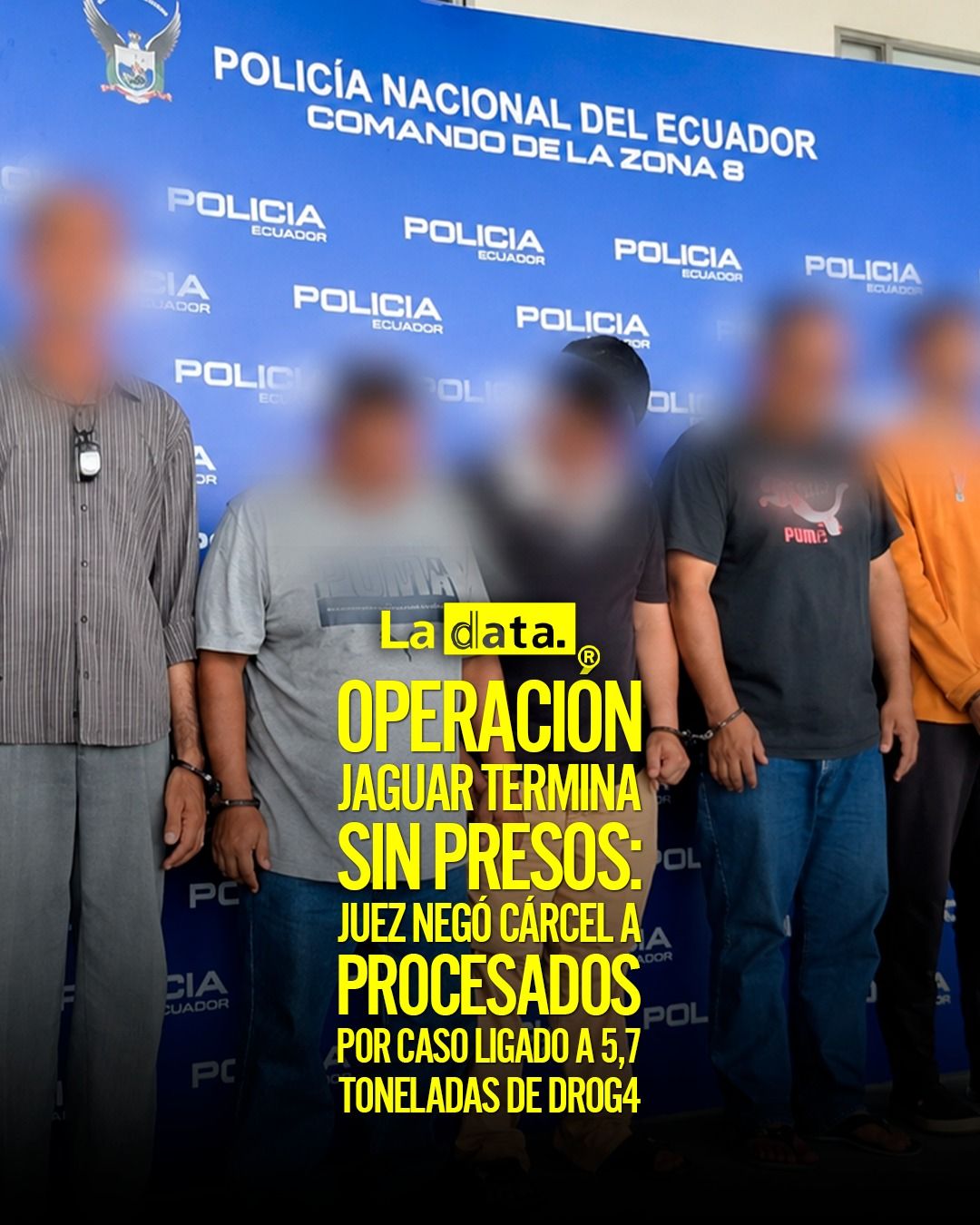 @ladataec👈   #ladata #TendenciaPolítica #OperaciónJaguar #Narcotráfico