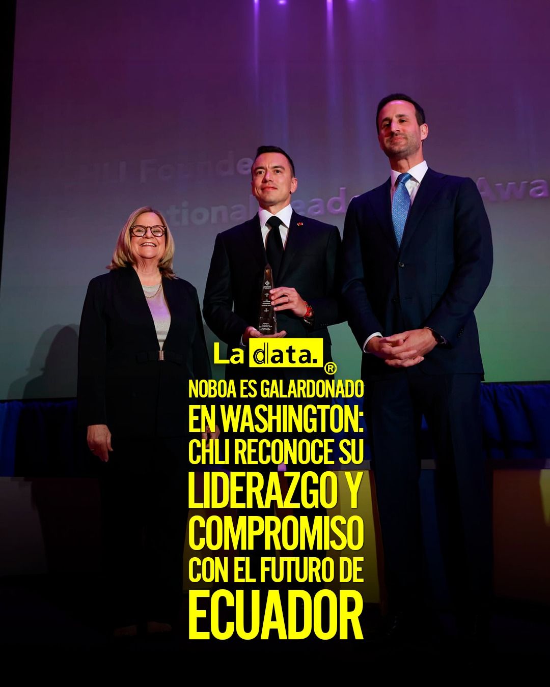 @ladataec  #ladataec #tendenciapolitica #chli #danielnoboa