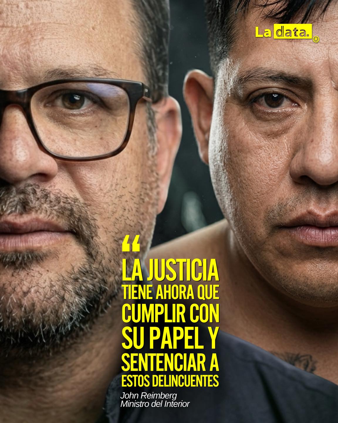 La Data   #ladata #TendenciaPolítica #MinistroReimberg #AliasGordoPaúl