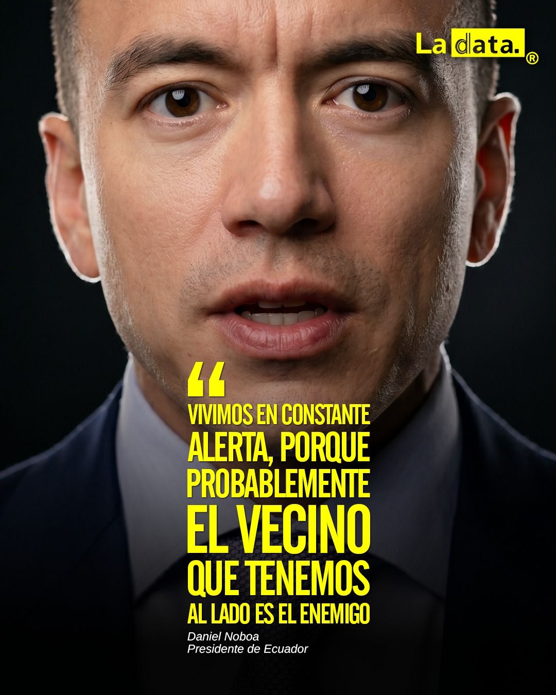 @ladataec #ladata #TendenciaPolítica #DanielNoboa #OEA