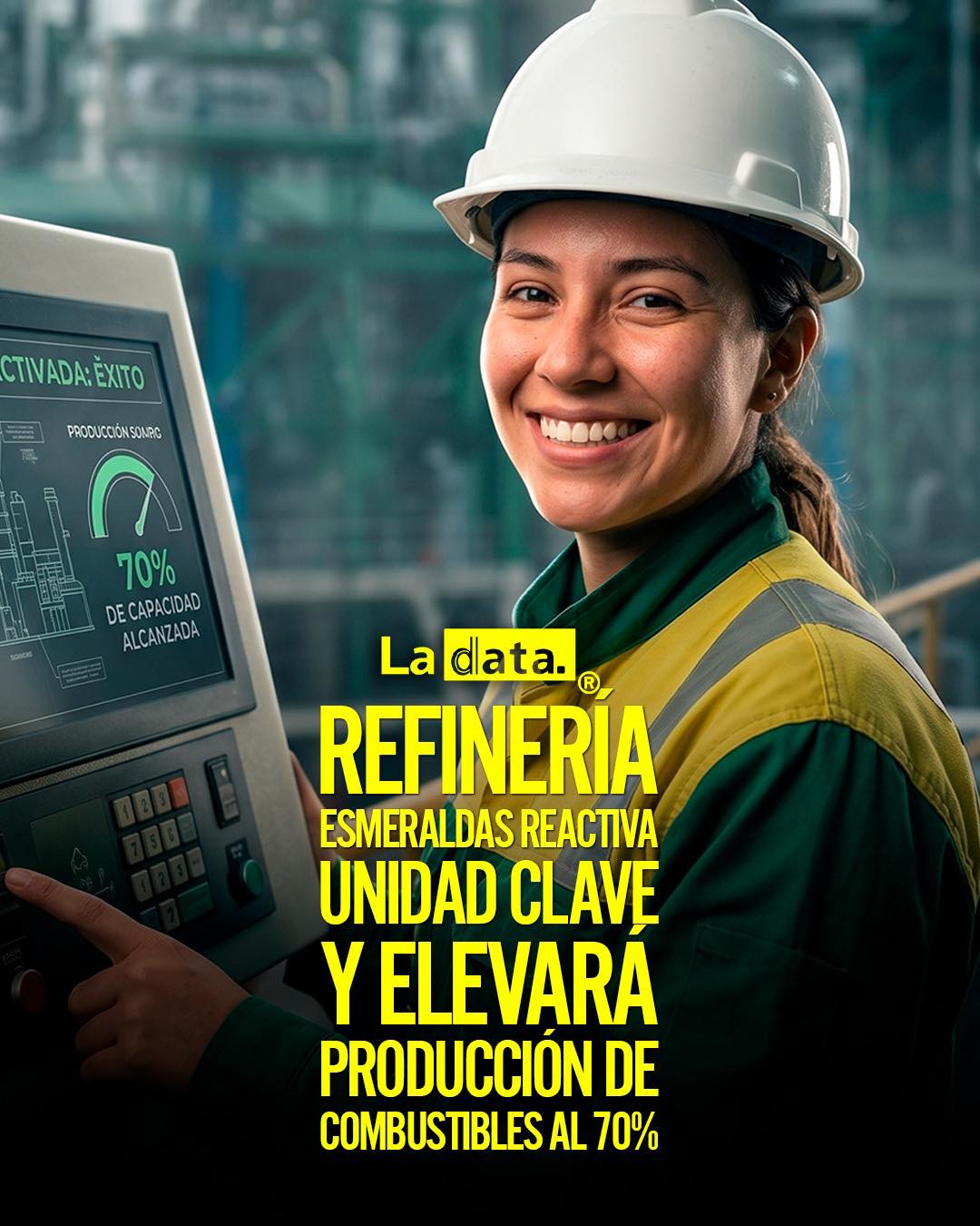 @ladataec #LaData #TendenciaPolítica #Esmeraldas #Refineria
