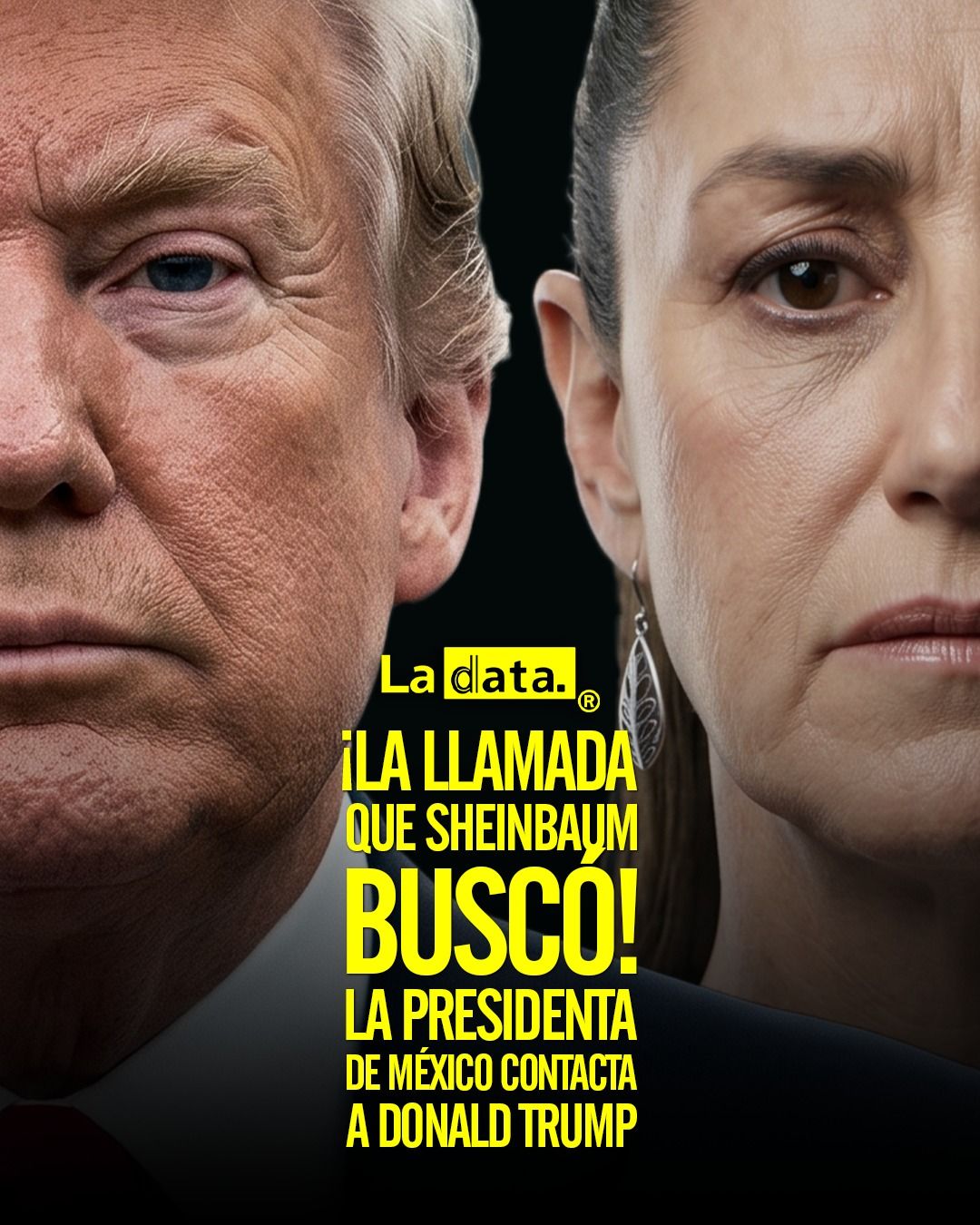 La llamada que Sheinbaum buscó! La presidenta de México contacta a Donald Trump