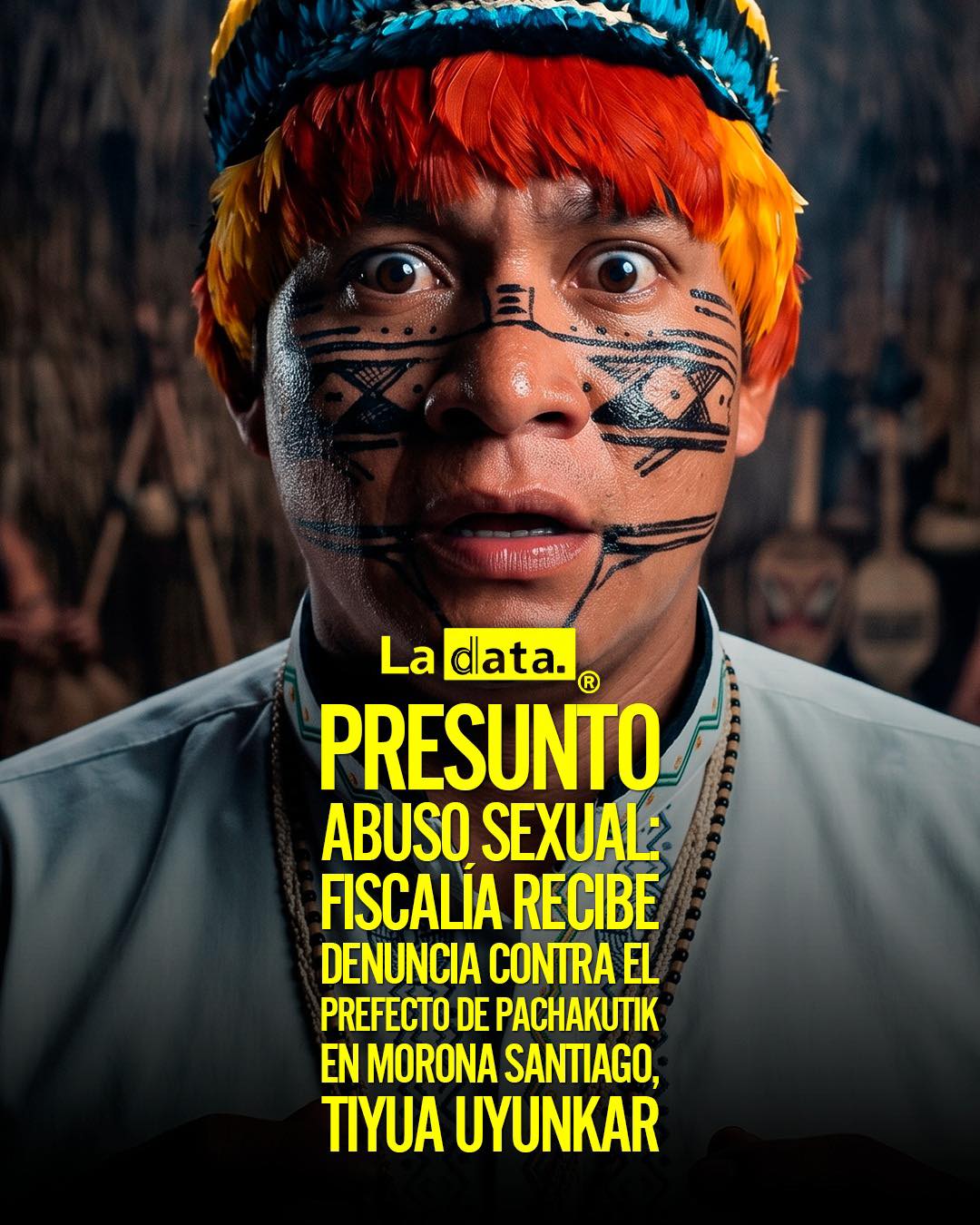 Presunto abuso sexual: Fiscalía recibe denuncia contra el prefecto de Pachakutik en Morona Santiago, Tiyua Uyunkar