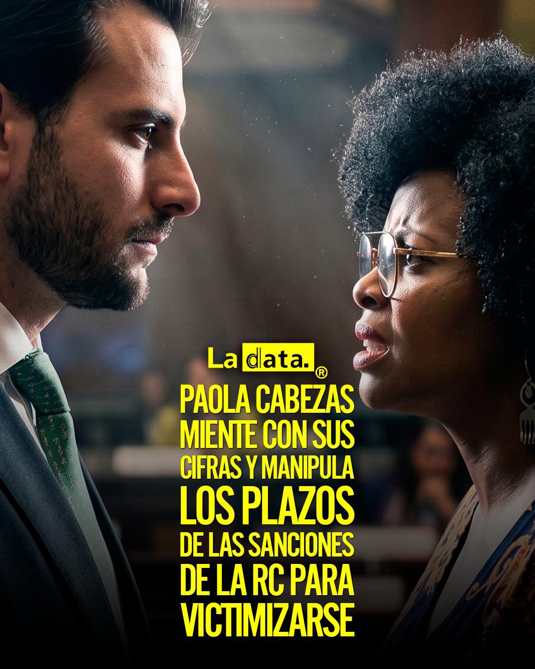 Paola Cabezas miente con sus cifras y manipula los plazos de las sanciones de la RC para Victimizarse