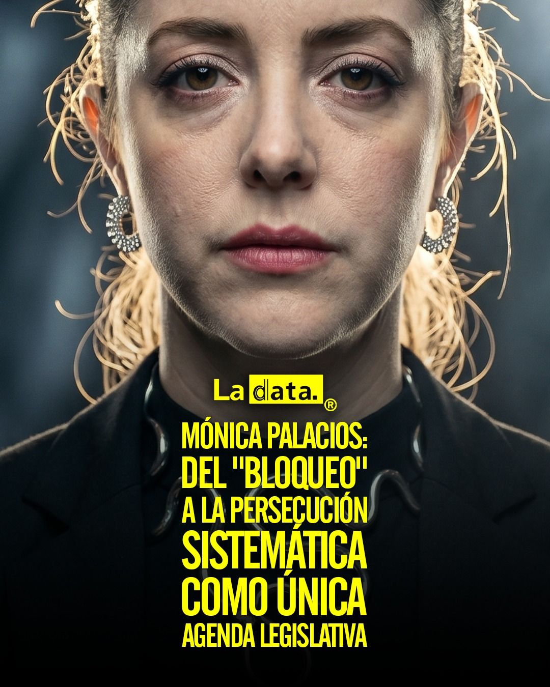 Mónica Palacios: Del "bloqueo" a la persecución sistemática como única agenda legislativa.