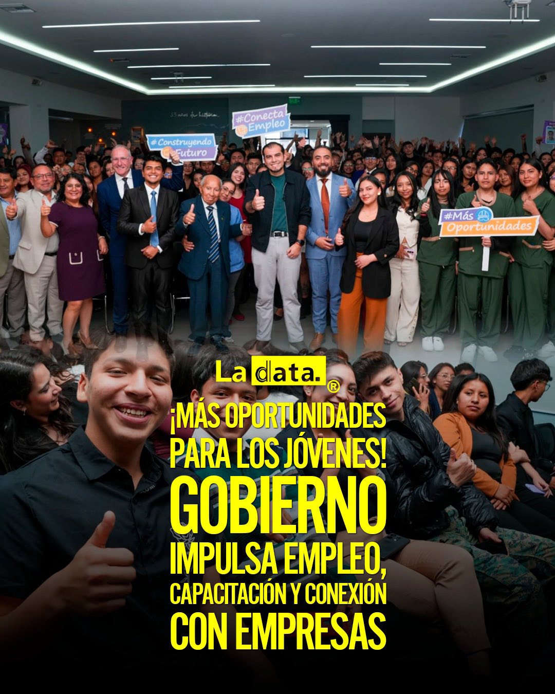 @ladataec #ladata #TendenciaPolítica #Trabajo #Ecuador