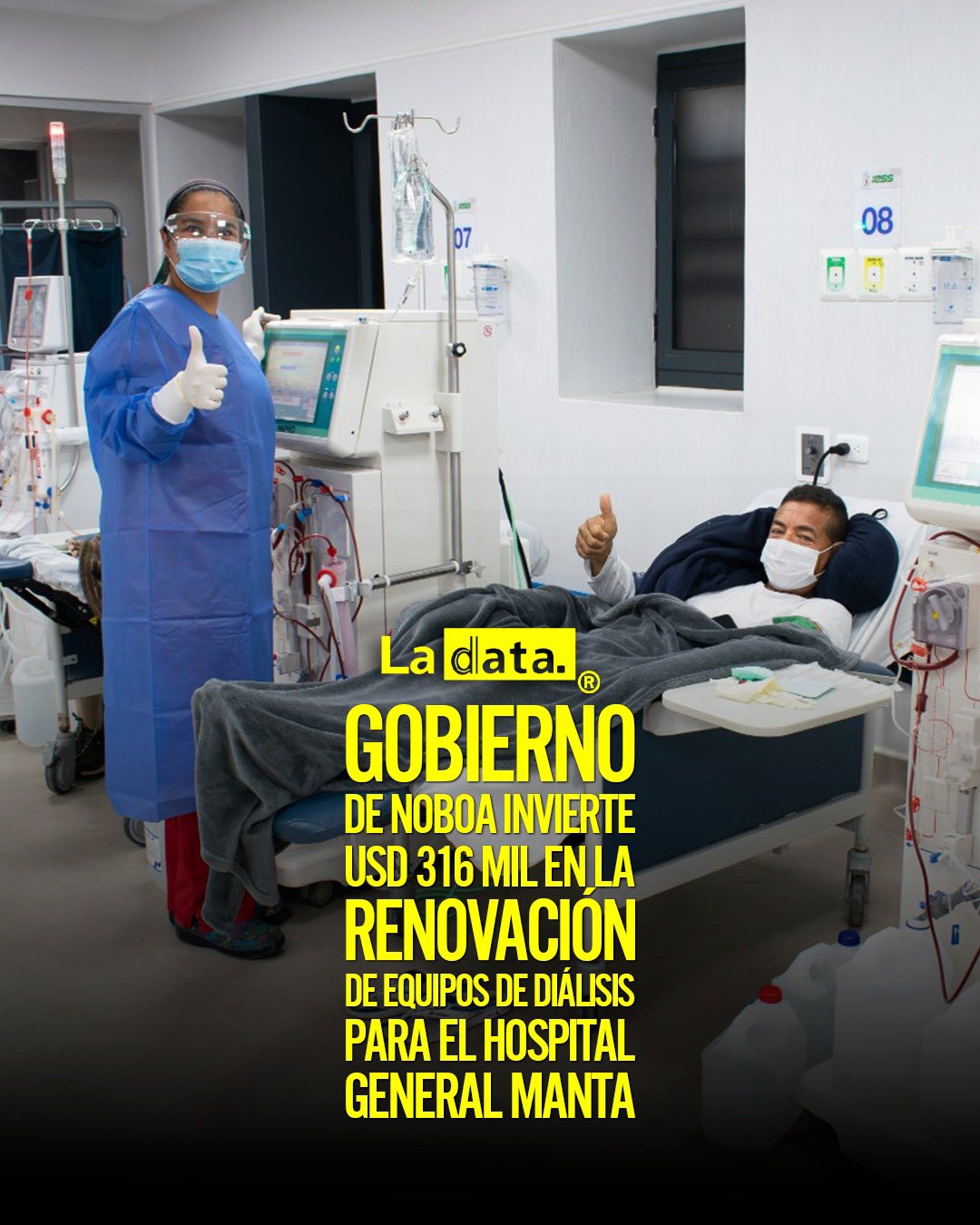 @ladataec  #ladata #TendenciaPolítica #DanielNoboa #Salud