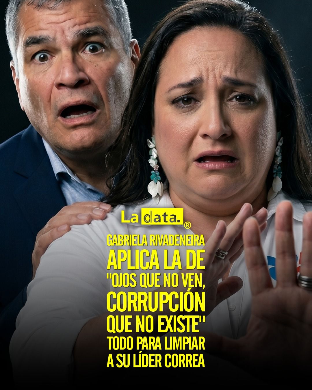 @ladataec  #ladata #TendenciaPolítica #GabrielaRivadeneira #Correísmo