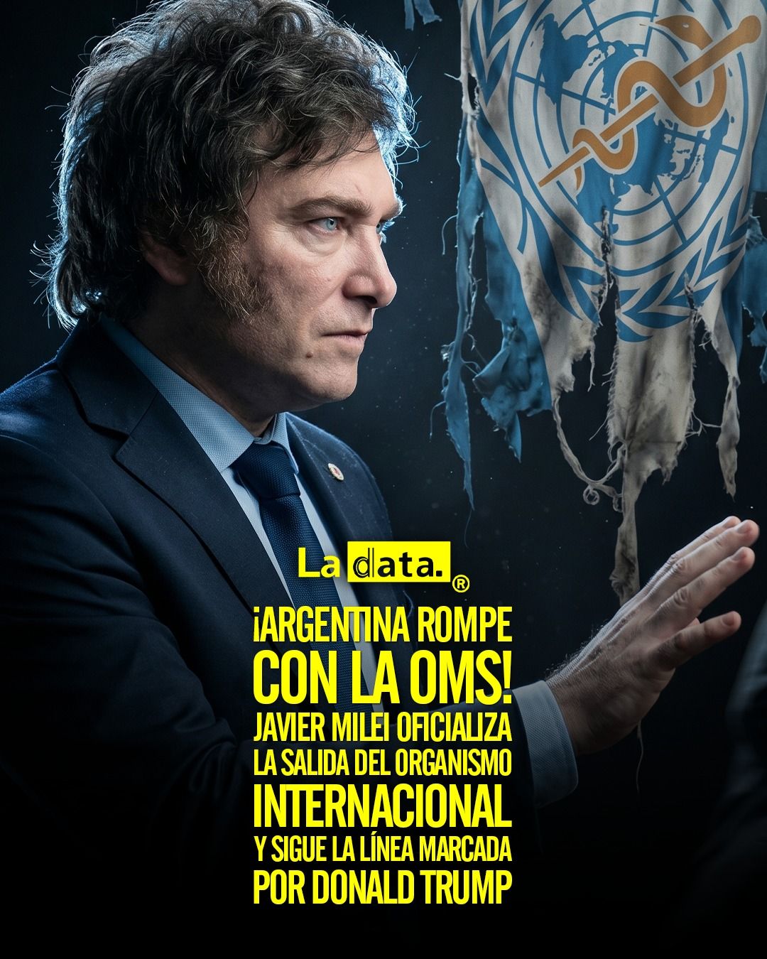 @ladataec👈 #ladata #TendenciaPolítica ñ #JavierMilei #OMS