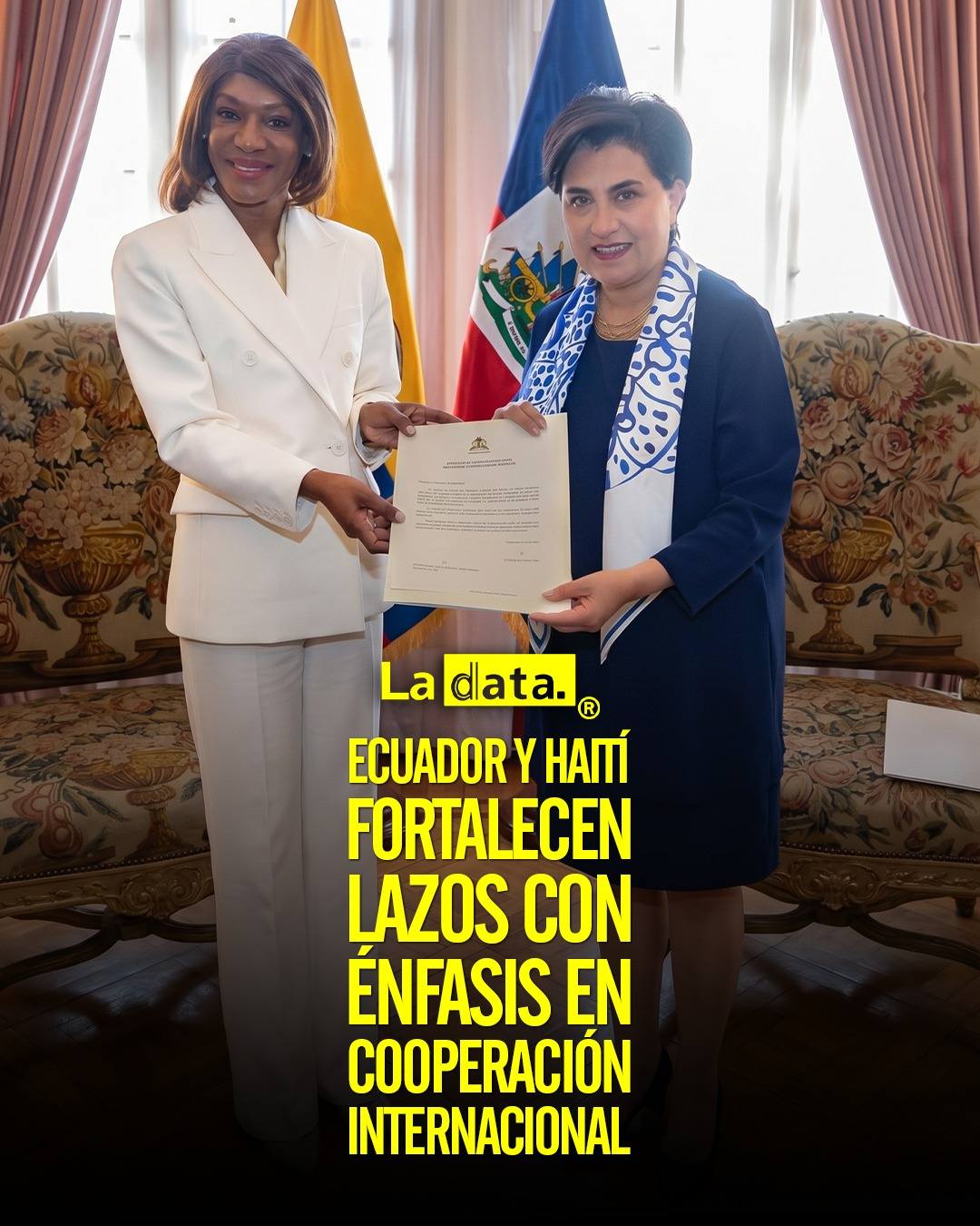 @ladataec👈 #LaData #TendenciaPolítica #Ecuador #Haití