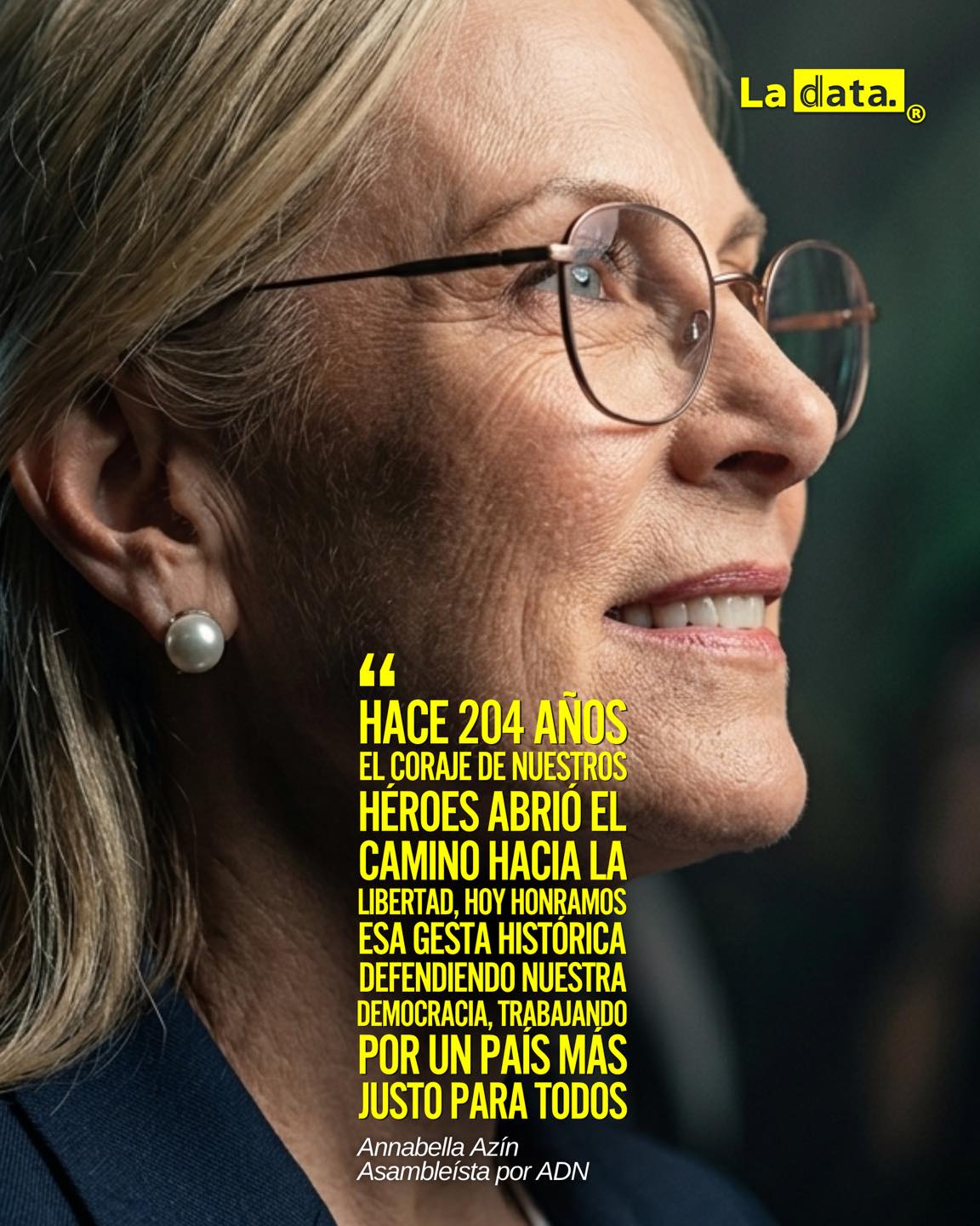 La Data #LaData #TendenciaPolítica #AnabellaAzin #batalladepichincha