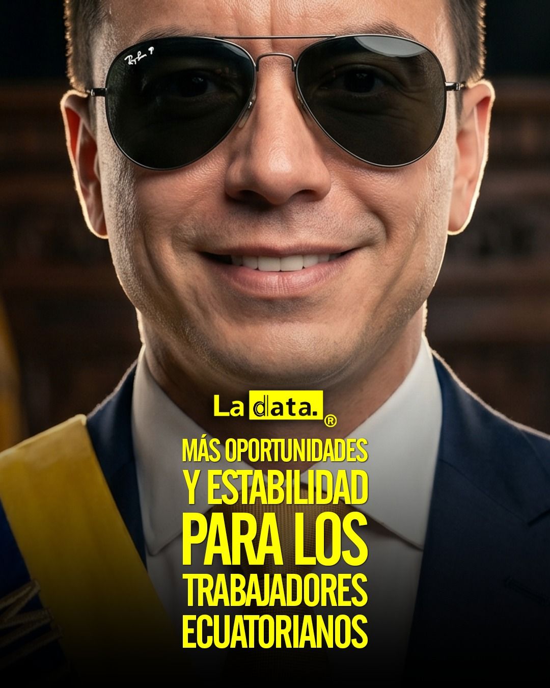 @ladataec #LaData #TendenciaPolítica #DanielNoboa #24mayo