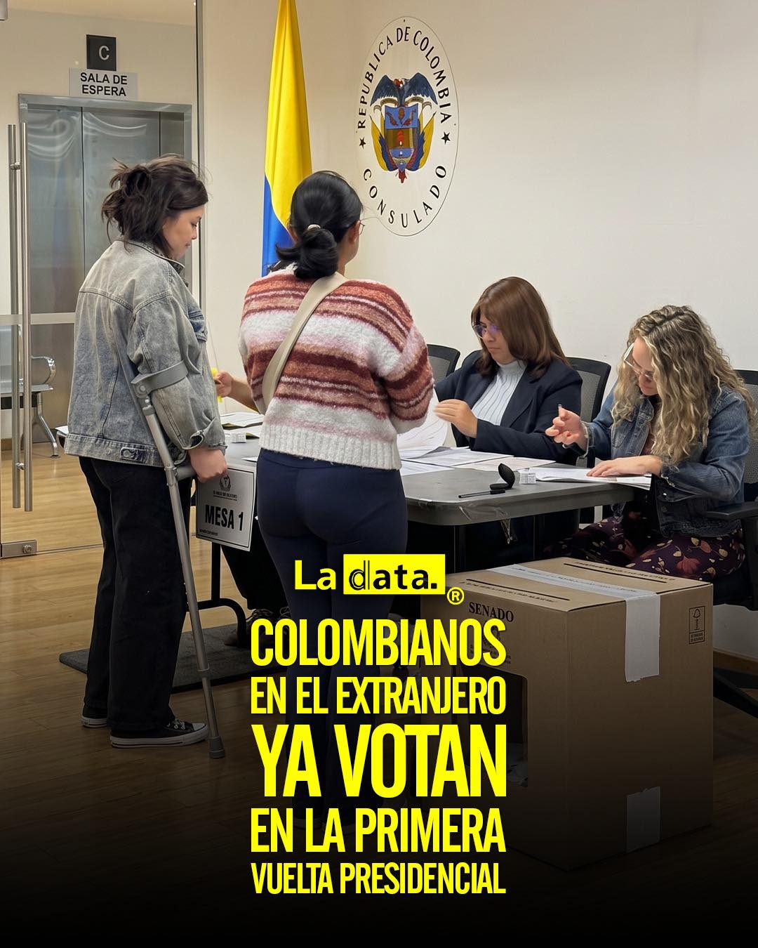 @ladataec 👈 #ladata #TendenciaPolítica #Colombia #VotacionesExterior