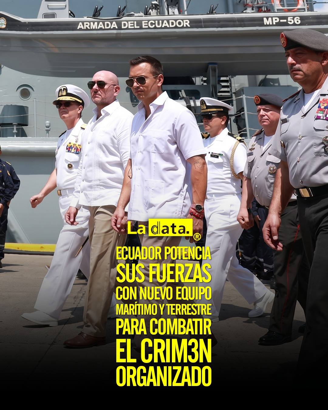 @ladataec 👈 #ladata #TendenciaPolítica #FuerzasArmadas #GobiernoNacional