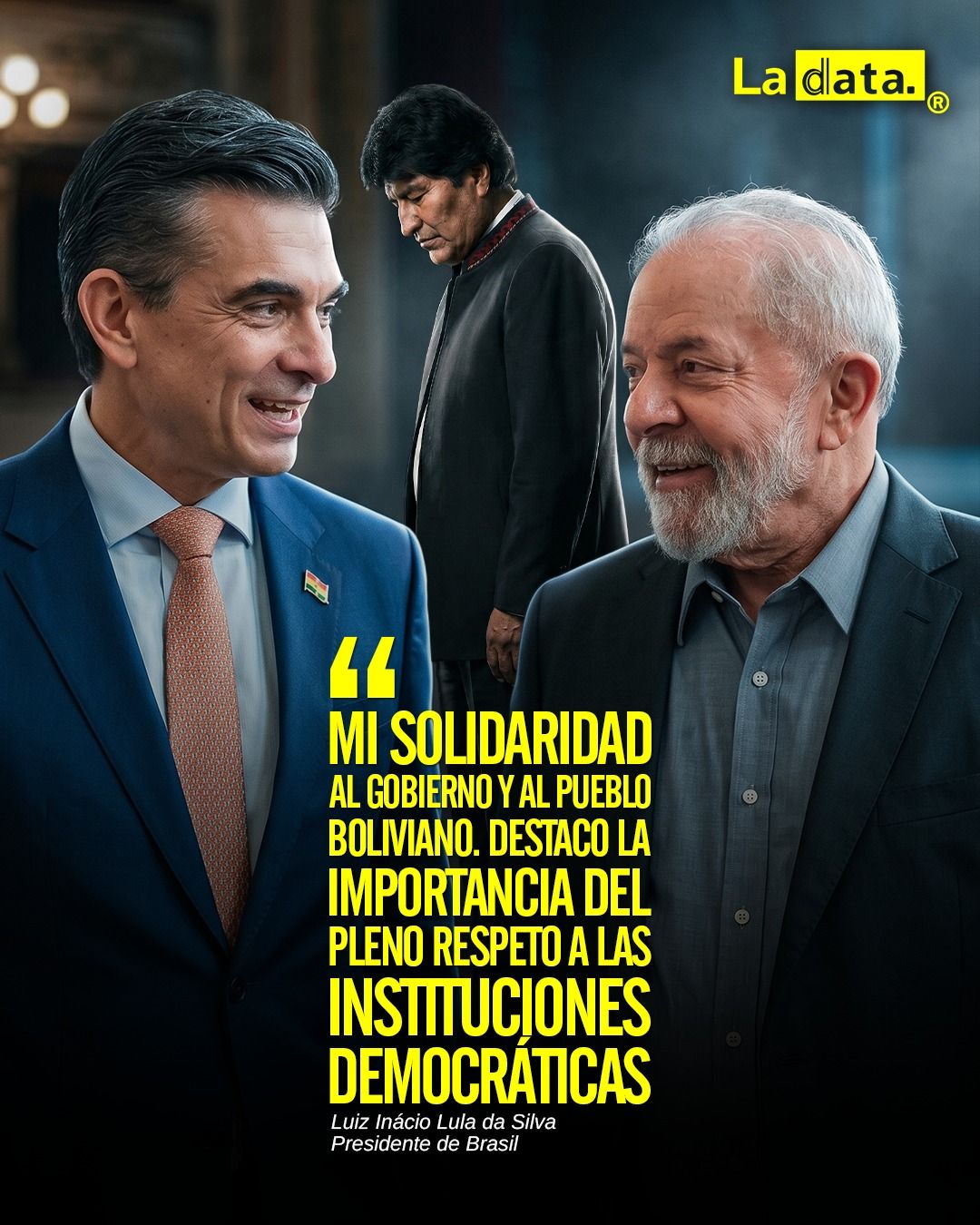 @ladataec #ladata #TendenciaPolítica #RodrigoPaz #EvoMorales