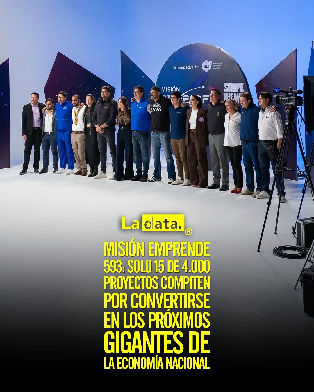 @ladataec 👈 #ladata #TendenciaPolítica  #MisiónEmprende593 #SharkTank