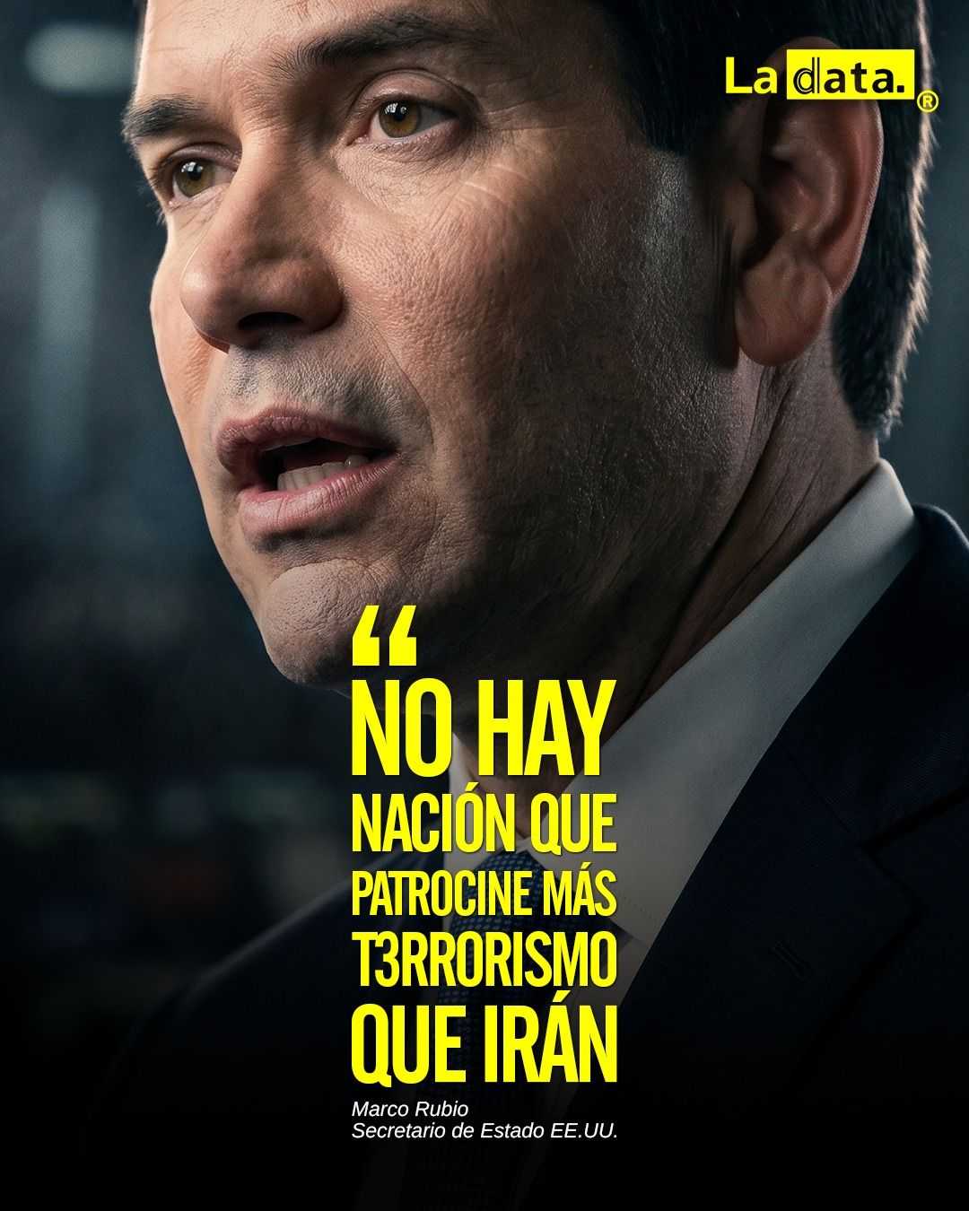 @ladataec  #ladata #TendenciaPolítica #MarcoRubio #Irán