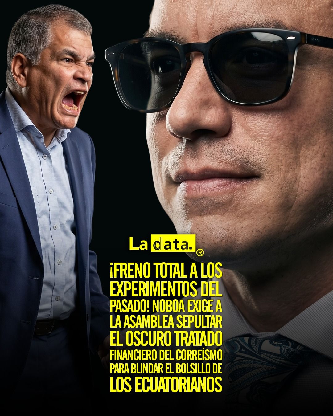 @ladataec  #ladata #TendenciaPolítica #DanielNoboa #Asamblea