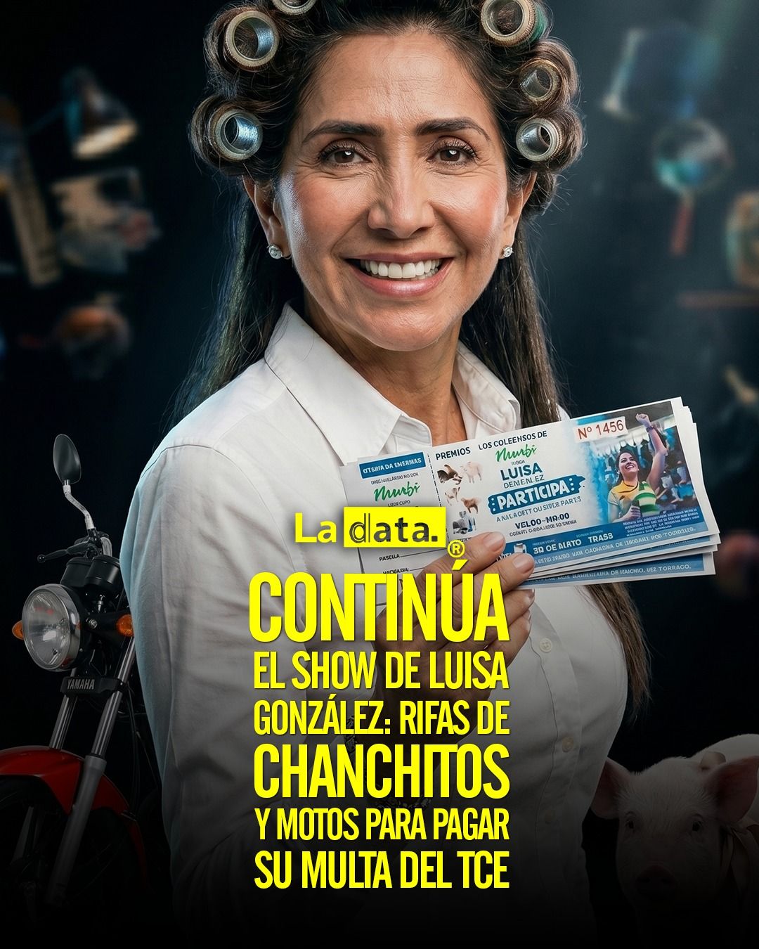@ladataec 👈 #ladata #TendenciaPolítica #LuisaGonzález #RifaSolidaria
