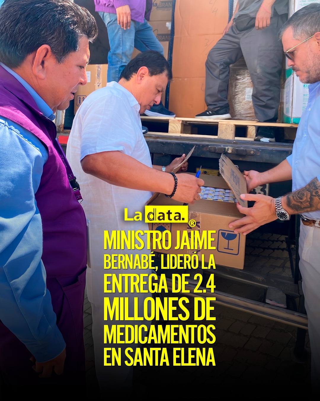 @ladataec 👈 #ladata #TendenciaPolítica #Salud #MinistroJaimeBernabé