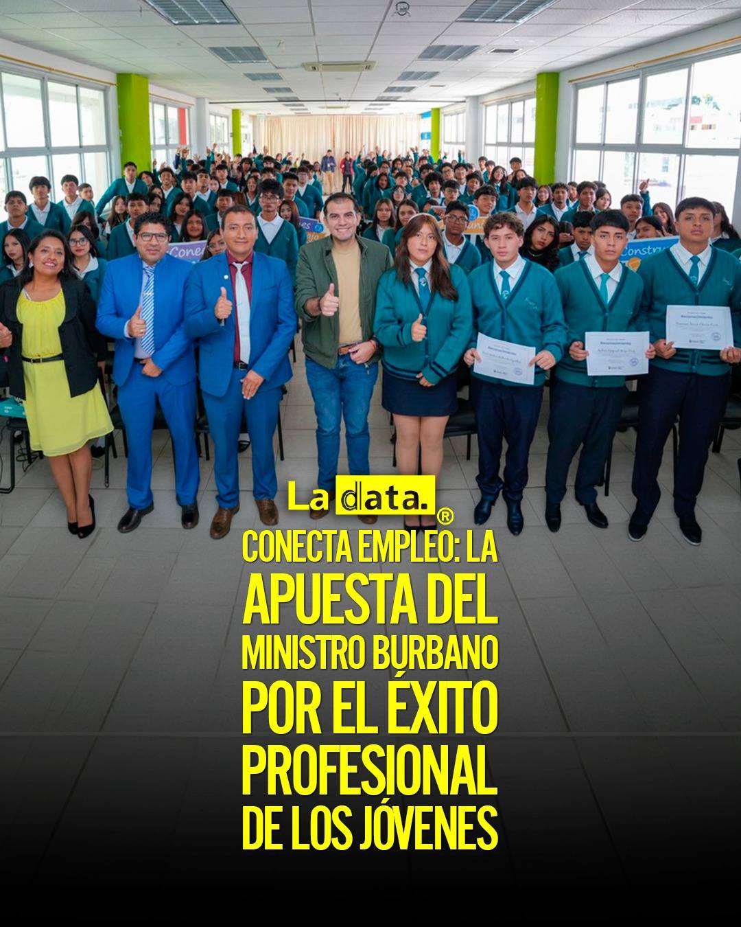 @ladataec 👈 #ladata #TendenciaPolítica #MinistroBurbano #ConectaEmpleo